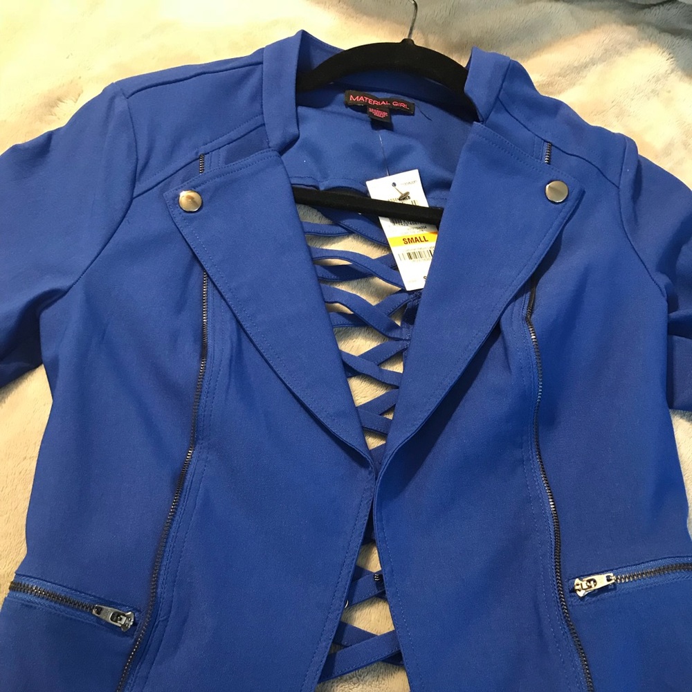 Nwt Macy’s blue blazer